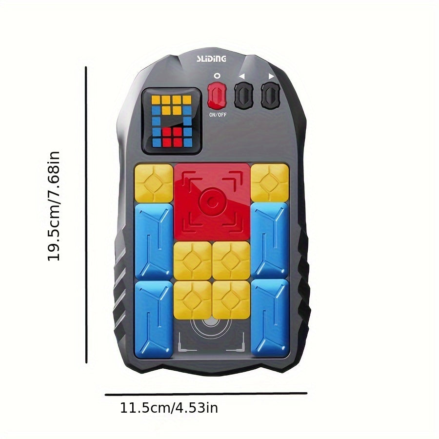 Magnetic Klotski Puzzle Game for Kids - Educational Toy for Logical Thinking & Problem-Solving