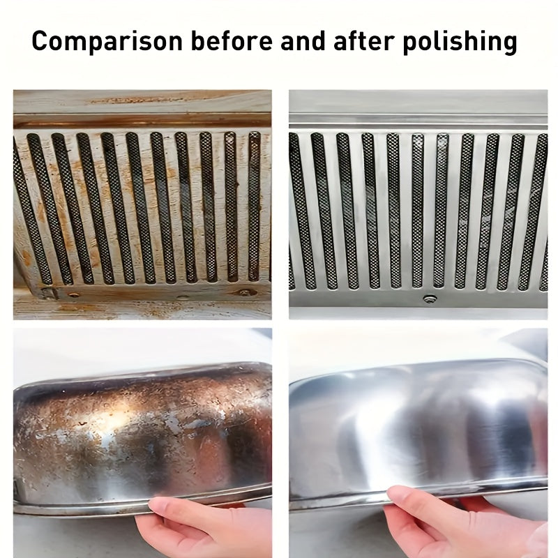 Multi-purpose Stainless Steel Polishing Solution - Fast 30 Second Oxide Removal