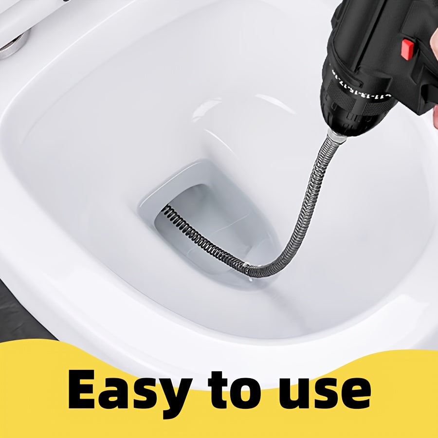 5m Electric Drain Cleaner - Powerful Pipe Cleaning Solution for Toilets and Floors