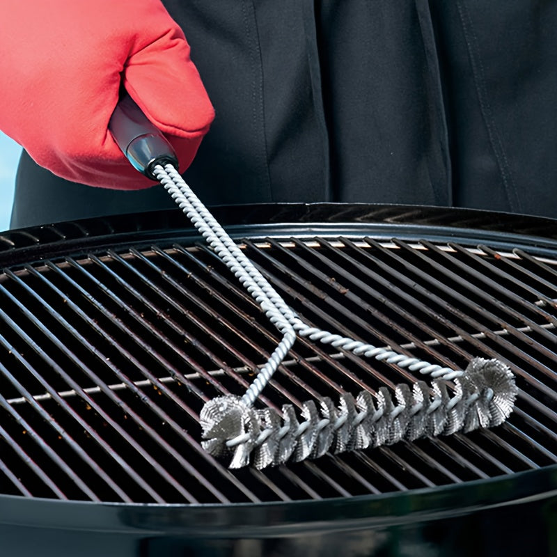 32pcs Blackstone Grill Accessory Kit - Stainless Steel Flat Top Grilling Set with Cleaning Brush, Spatula, Pizza Cutter, Skewers & More for Outdoor BBQ & Camping