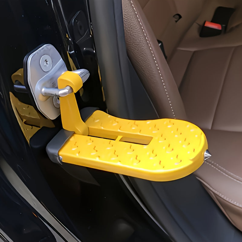 Universal Foldable Roof Rack Latch Step - Durable Aluminum Accessory for Easy Vehicle Access