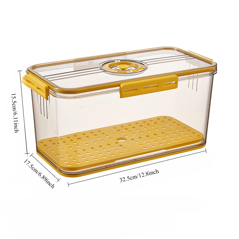 Airtight Bread Box - Leak-Proof Container for Freshness & Space Efficiency