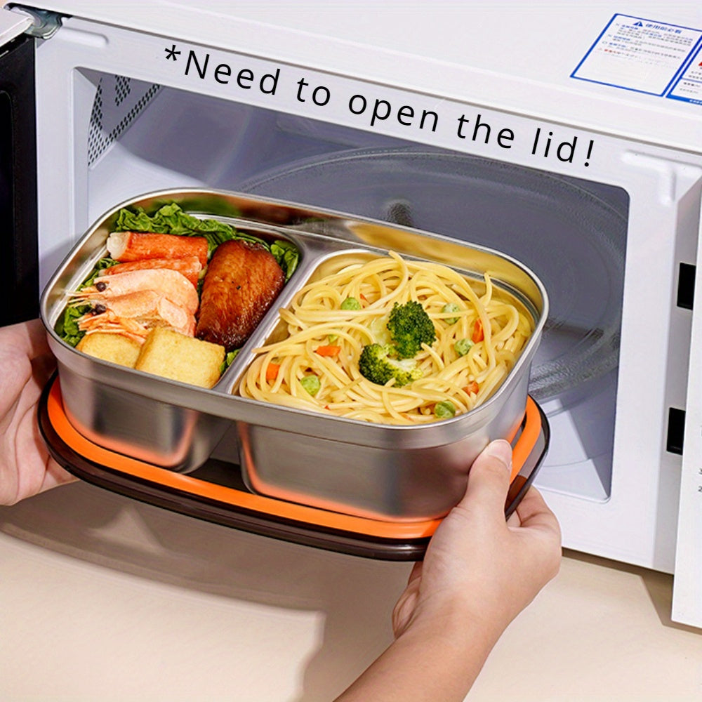 BAIJL Insulated Lunch Box with 304 Stainless Steel - Large Capacity & Dishwasher Safe