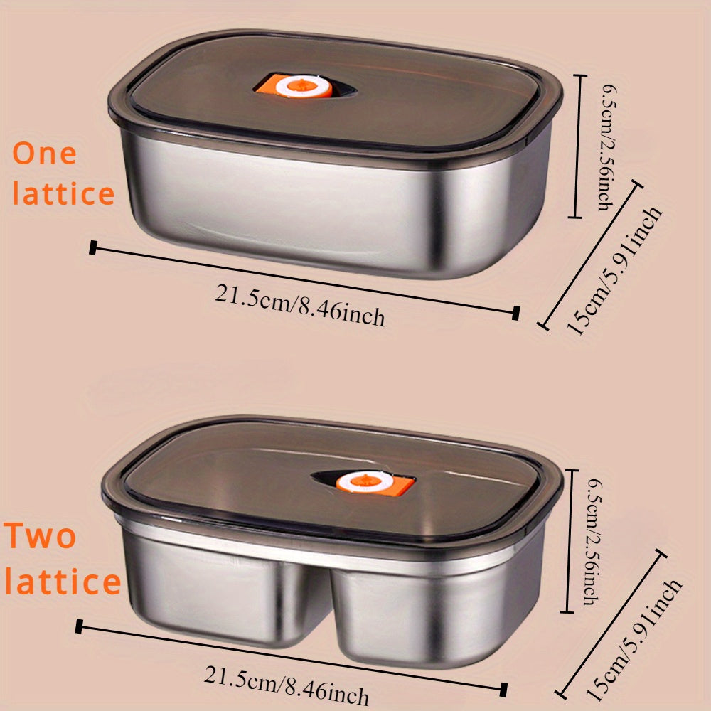 BAIJL Insulated Lunch Box with 304 Stainless Steel - Large Capacity & Dishwasher Safe