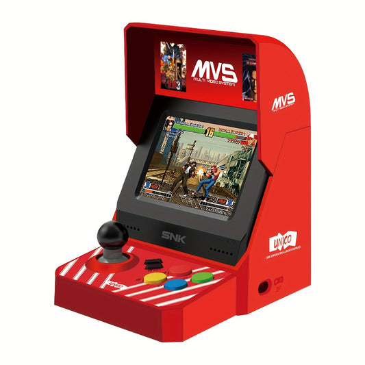 UNICO SNK MVS Mini Arcade - 45 Classic NeoGeo Games, USB Powered, Retro Gaming Console
