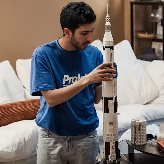 Buy Space Shuttle Rocket Building Kit - 1000+ Pcs DIY Model for Kids
