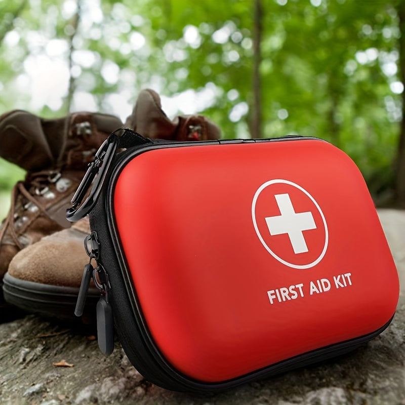 Mini First Aid Kit - Compact 120pcs Medical Kit for Emergencies in Car, Home, Office & Travel