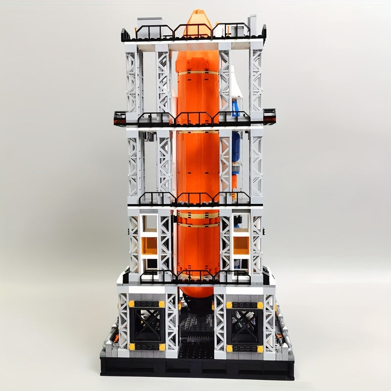 JAKI8513 Educational Space Shuttle Building Blocks - Creative DIY Toy for Gifts