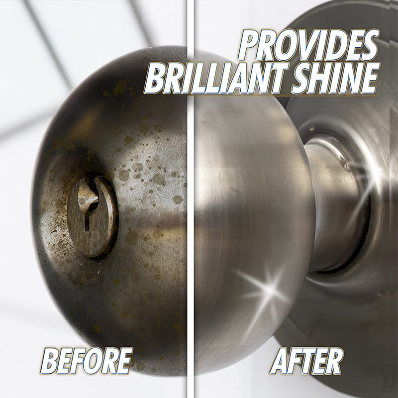 KJM Metal Polishing Cream - No Residue Formula for a Brilliant Shine on All Metals | 120ml