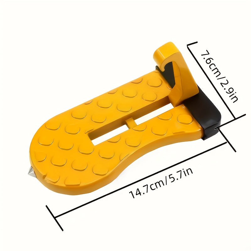 Universal Foldable Roof Rack Latch Step - Durable Aluminum Accessory for Easy Vehicle Access