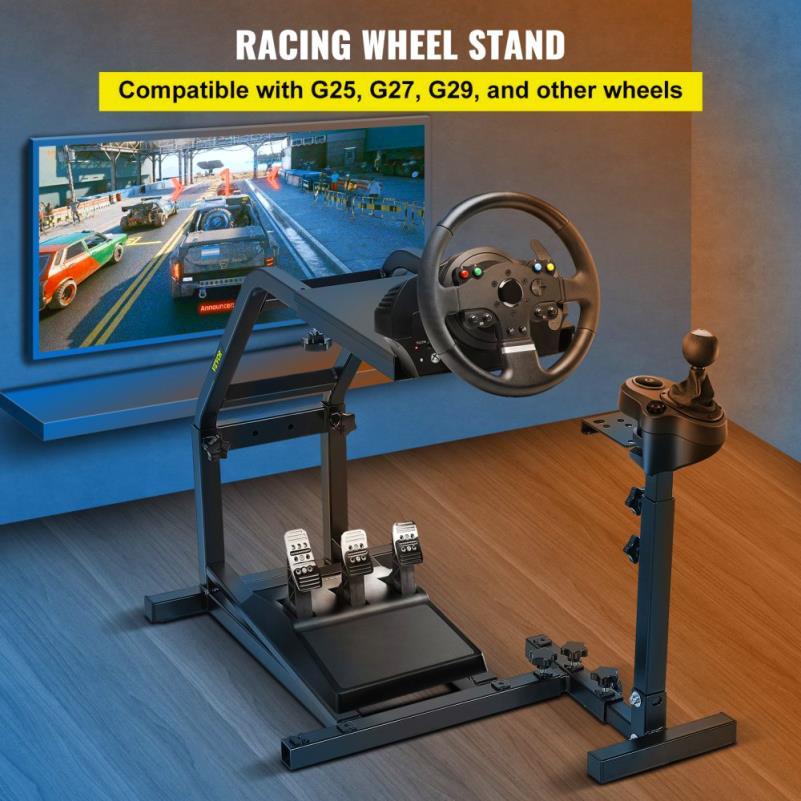 Sturdy Adjustable Simulator Wheel Stand for G29 G27 G25 - Lightweight & Durable