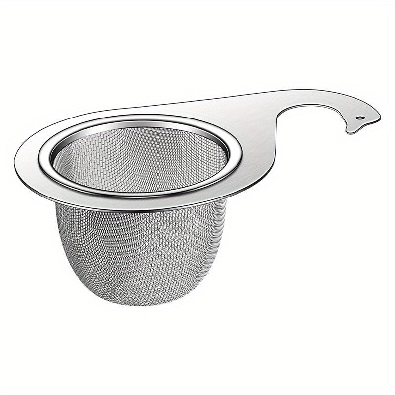 Premium Stainless Steel Sink Strainer Basket with Easy-Grip Handle - Over-the-Sink Drain Filter for Efficient Kitchen Use
