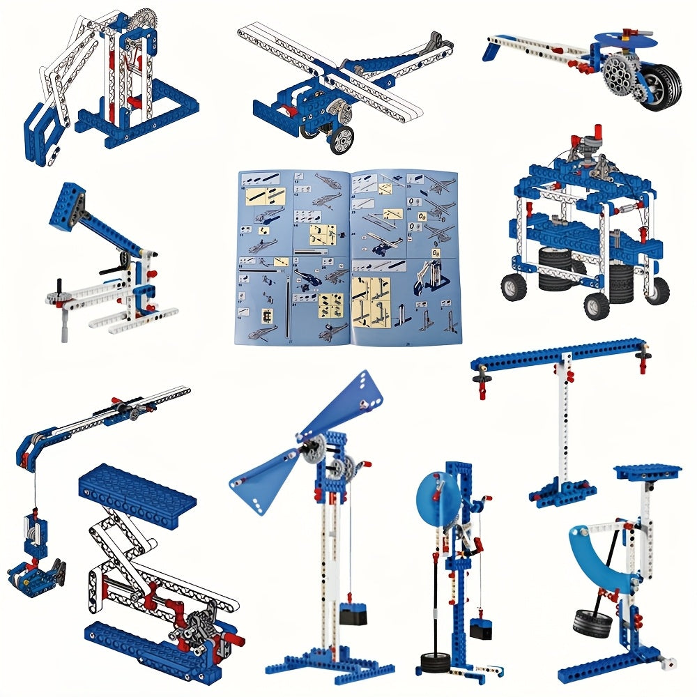 STEM 9686 Multi-Tech Programmable Robot Building Set for Kids