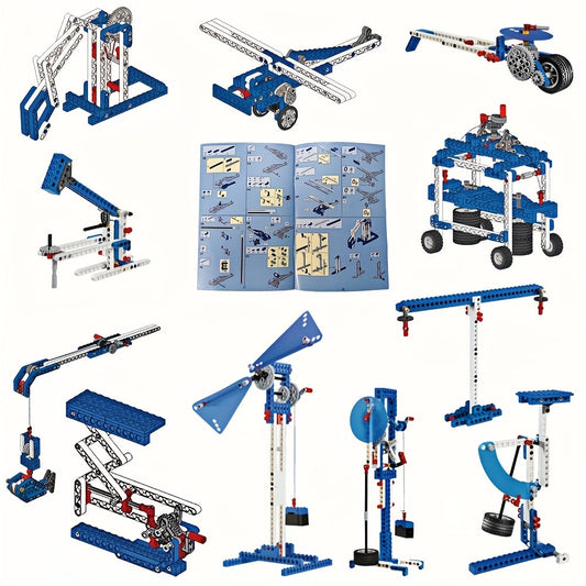 STEM 9686 Multi-Tech Programmable Robot Building Set for Kids