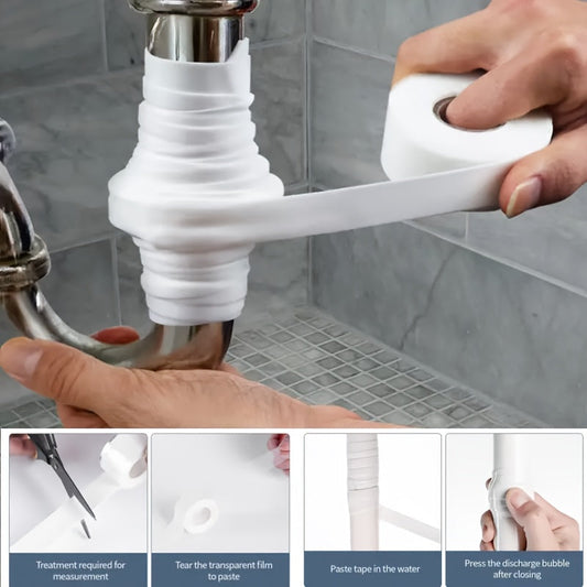 Self-Fusing Silicone Tape - Instant Leak Repair & Waterproof Sealant