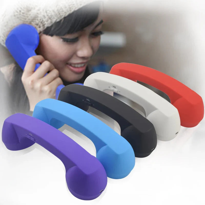 Wireless Retro Bluetooth Phone Handset - Stylish and Functional
