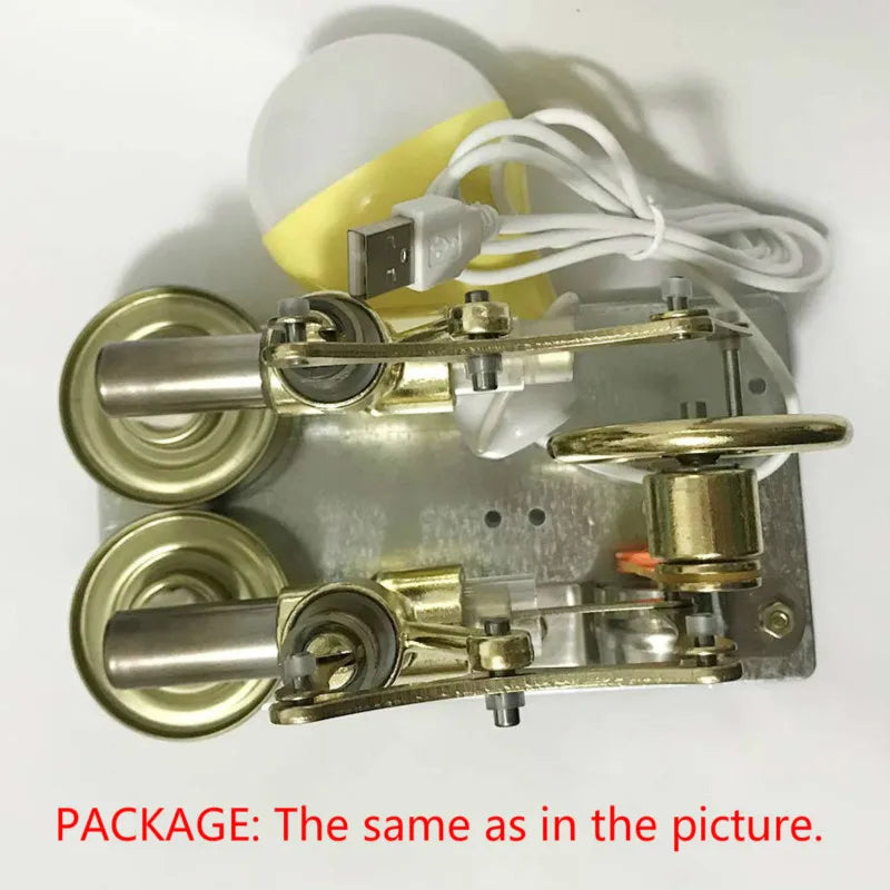 Stirling Engine Model - Educational DIY Steam Power Experiment Tool