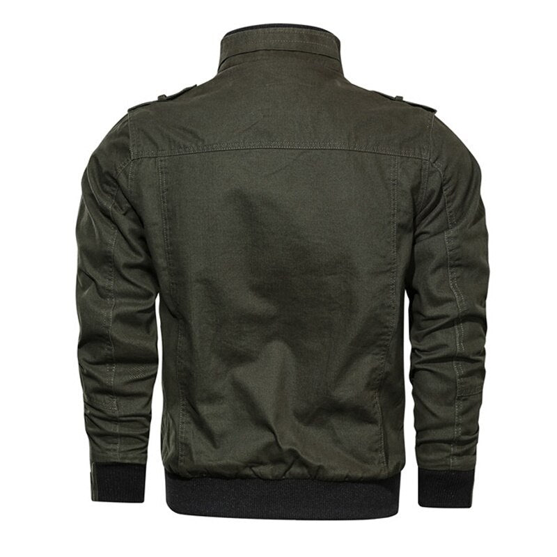 Veste Bombardier pour homme style militaire - Livraison Offerte
