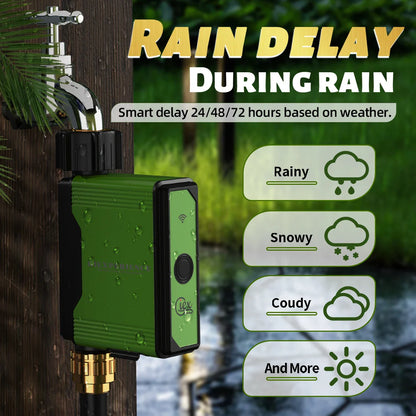 ZIGBEE WIFI Garden Watering Timer with Smart Sprinkler System - TUYA Compatible