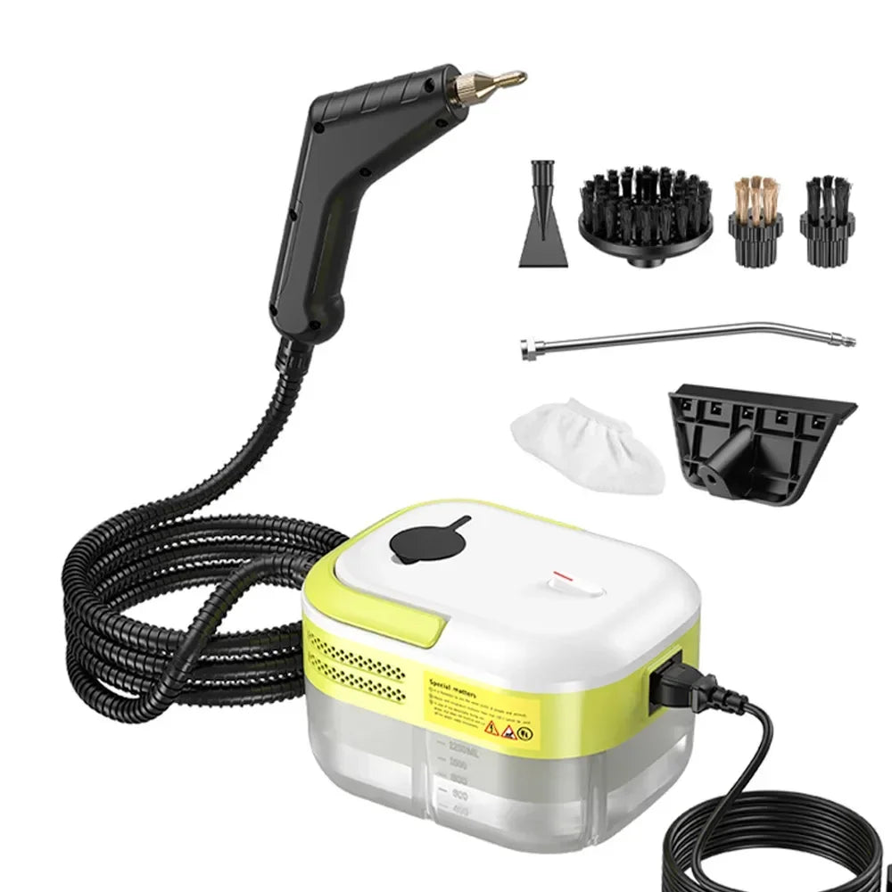 High-Temperature Steam Cleaner for Household, Kitchen, and Car