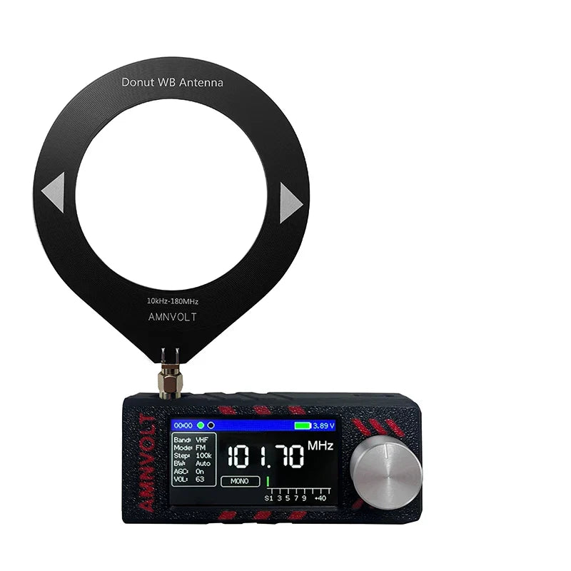 AMNVOLT V3 ATS MINI SI4732 DSP Radio with Superior Audio & Build Quality