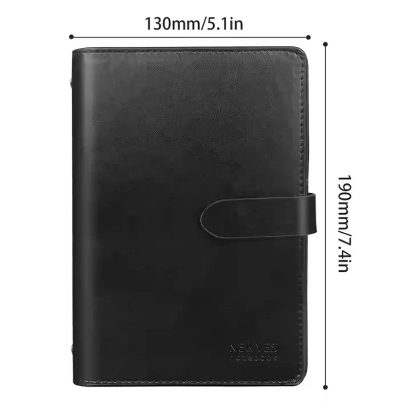 A6 PU Erasable Smart Notebook - Reusable, Waterproof, Auto-Scan