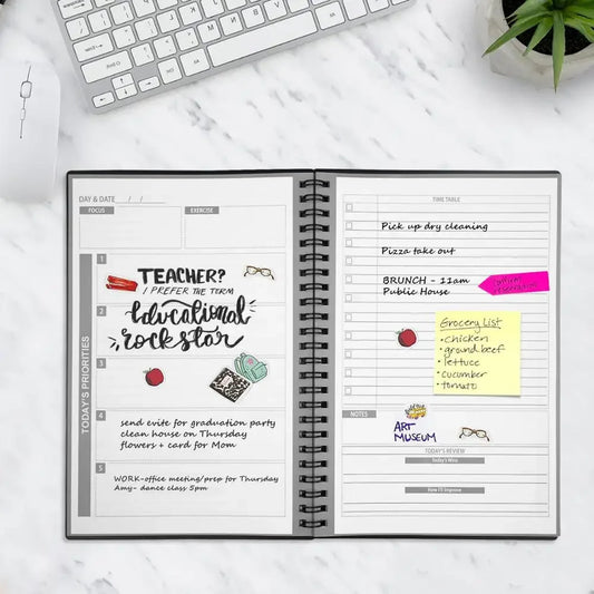A5 Smart Erasable Notebook - Reusable Daily Planner by Newyes