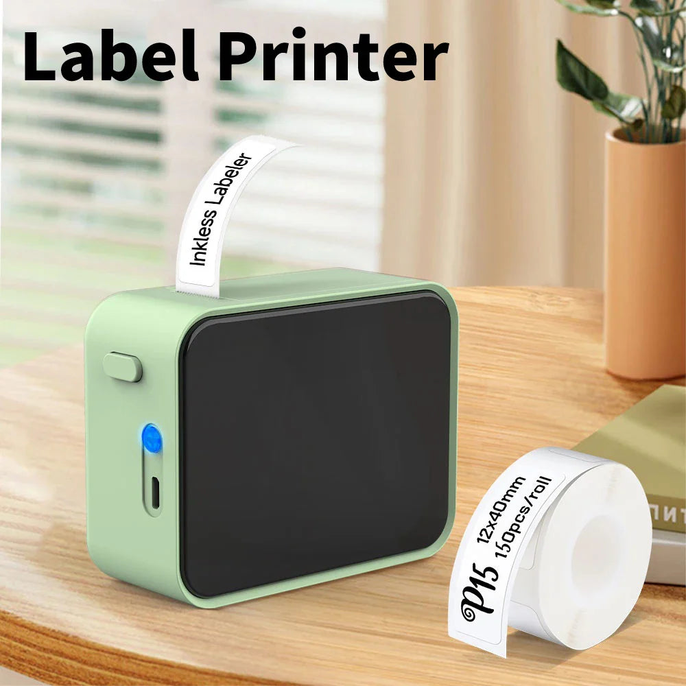 Marklife Mini Bluetooth Thermal Label Printer - Compact & Portable Ink-Free Sticker Maker