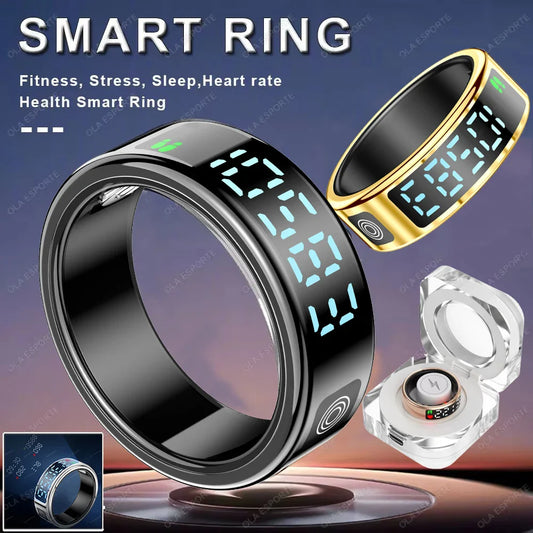 Waterproof Smart Ring for Xiaomi | Military Health Monitor | Gesture & Fitness Tracker 2025