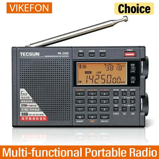 VIKEFON PL-330 Multi-functional Portable Radio with SSB DSP