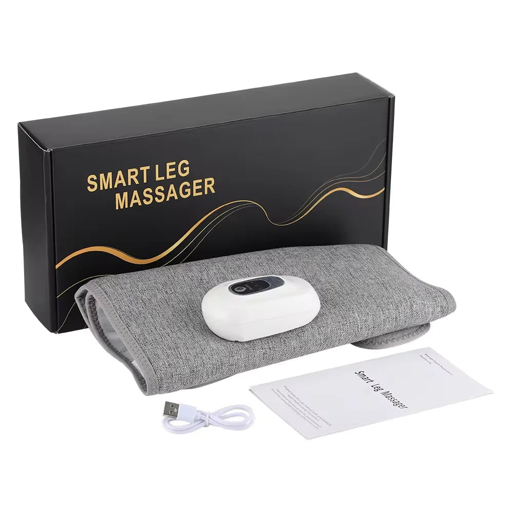 Electric 360° Air Pressure Calf Massager - Wireless Leg Massage with 3 Modes