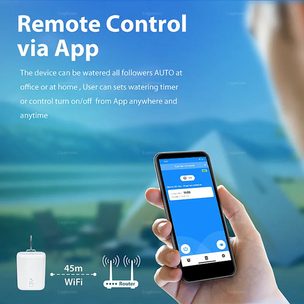 Smart WiFi Drip Irrigation Kit