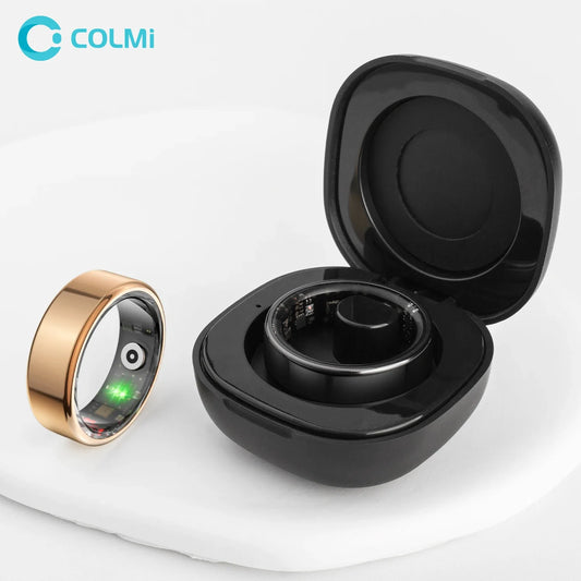 2024 COLMI R02 Smart Ring - 39 Days Battery, Health Monitor, 5ATM Waterproof