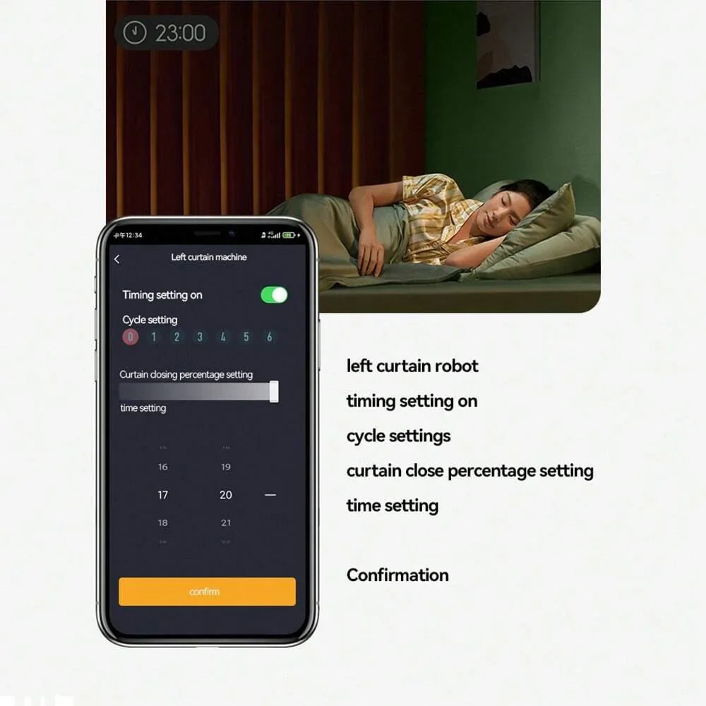Smart Electric Curtain Robot