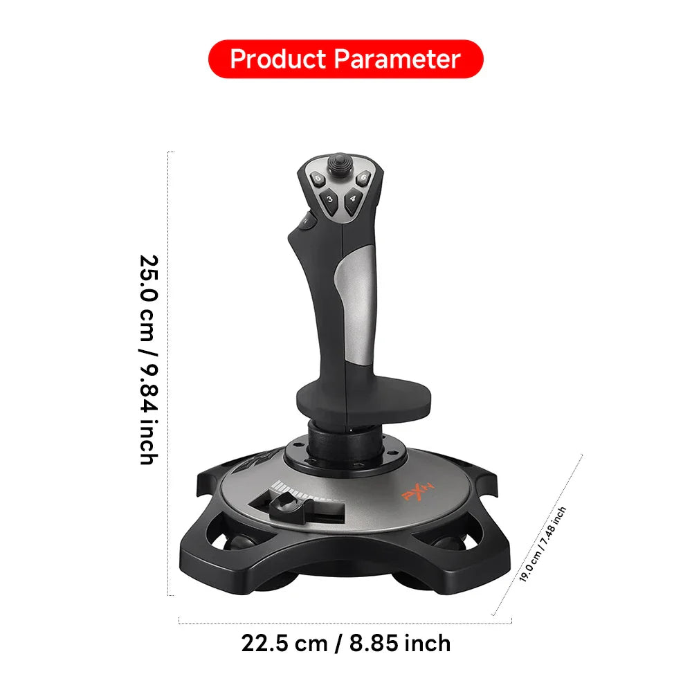 PXN-2113 Pro Joystick Flight Simulator Gamepad for PC – Enhance Your Gaming Experience