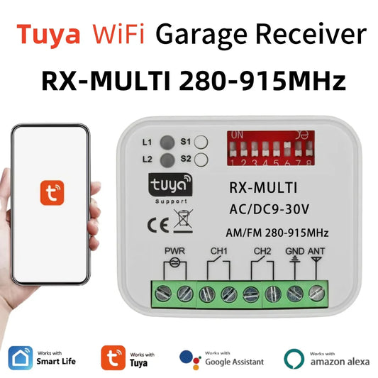 Smart WiFi Garage Door Receiver