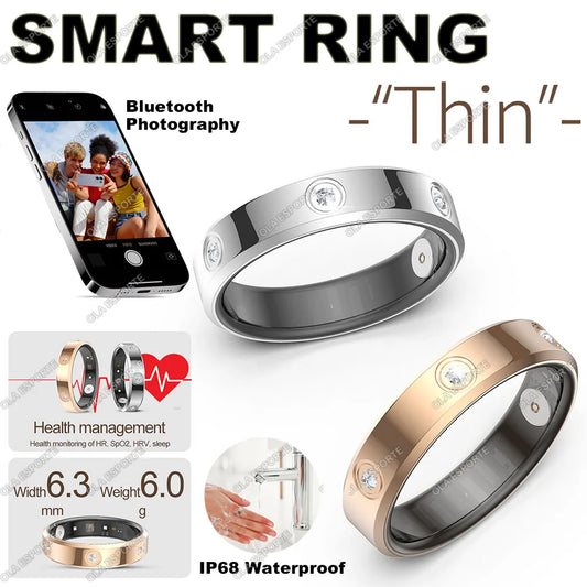 Xiaomi Smart Ring: Heart Rate & Stress Monitor, IP68 Waterproof