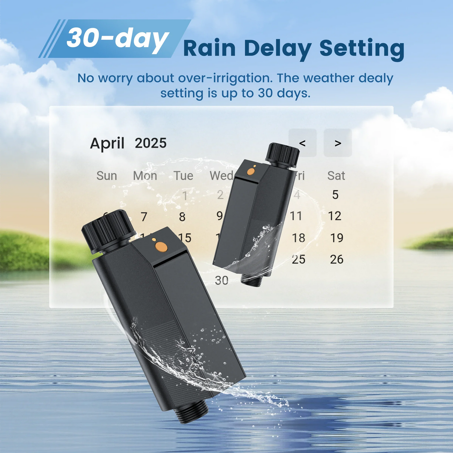 GIRIER Tuya WiFi Water Timer