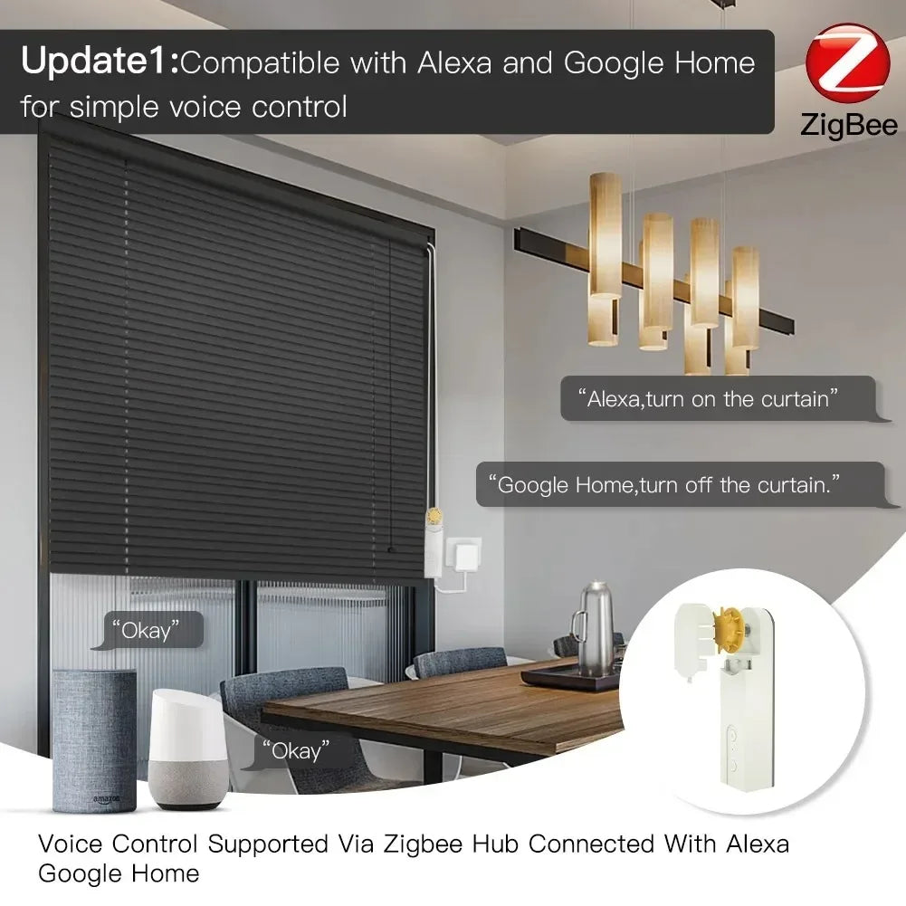 Smart Curtain Motors - Alexa/Google Compatible