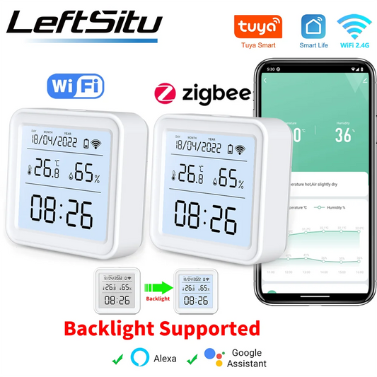 Smart WiFi Temp & Humidity Sensor
