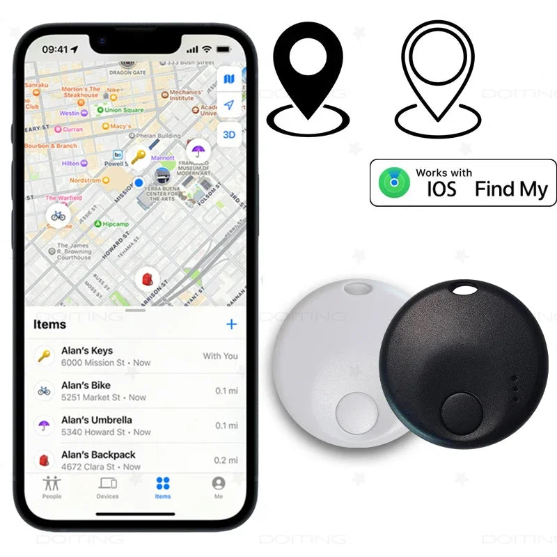 Bluetooth Luggage Tracker - Apple Find My Compatible