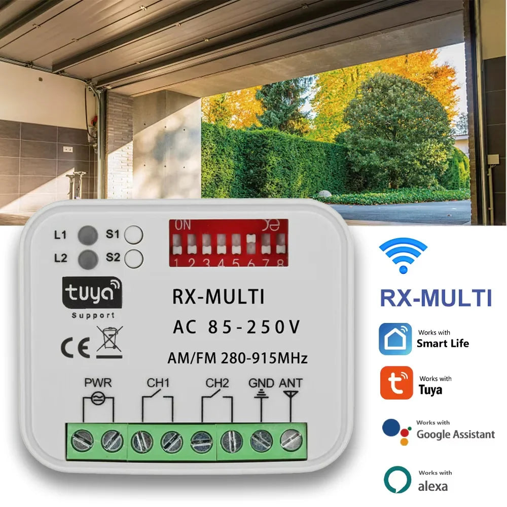 Smart WiFi Garage Door Receiver