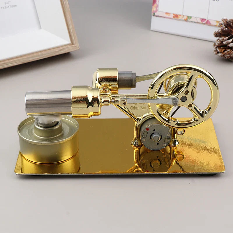 Hot Air Stirling Engine Model - Educational Science Toy for Dynamic Physics Experiments