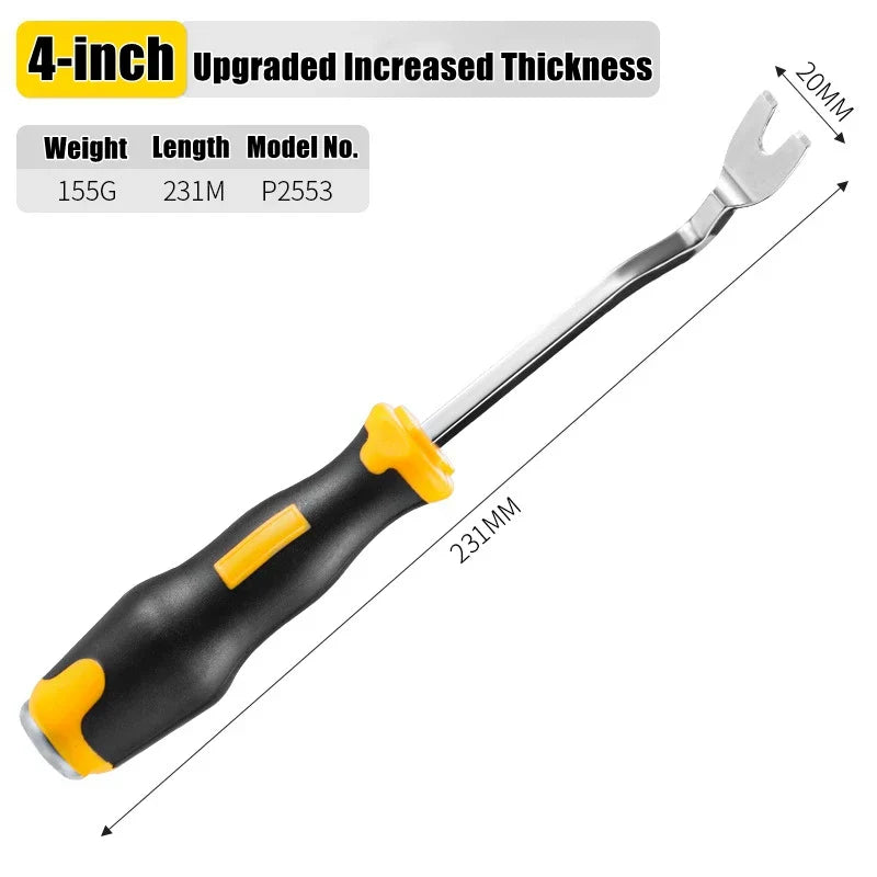 Auto Clip Pliers Car Fastener Trim Rivet Removal Tool Kit for Door Panel & Upholstery