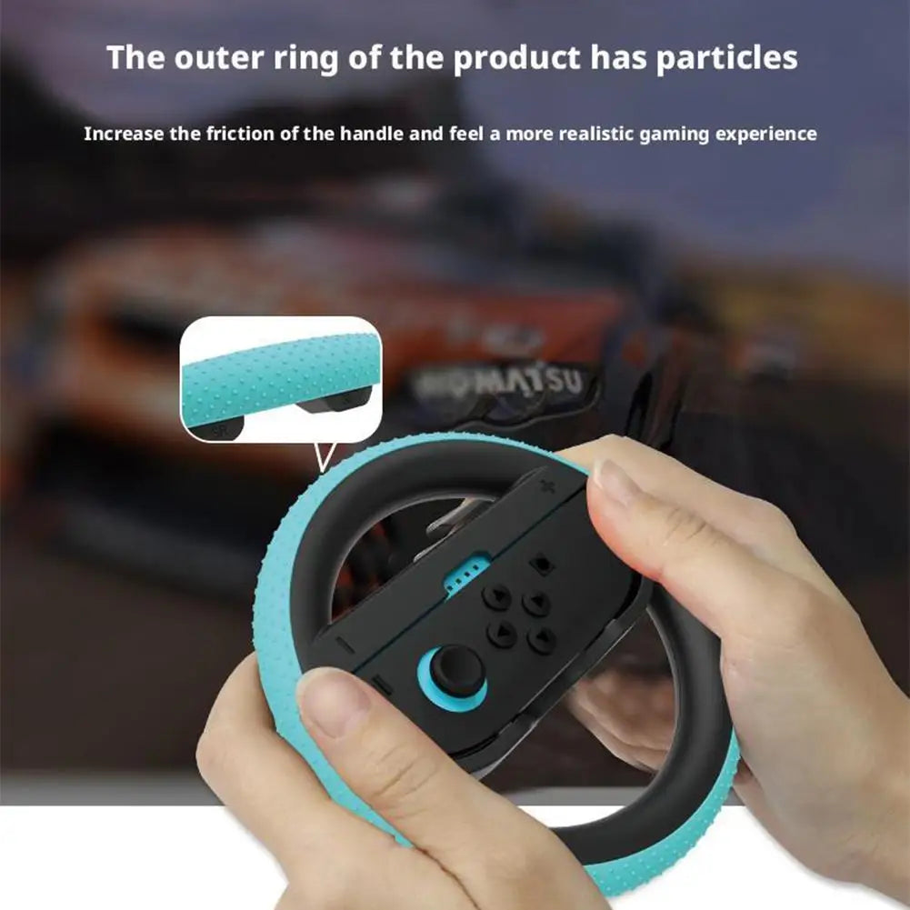 Innovative Ergonomic Racing Steering Wheels for Nintendo Switch 2 - Enhance Your Mario Kart Experience