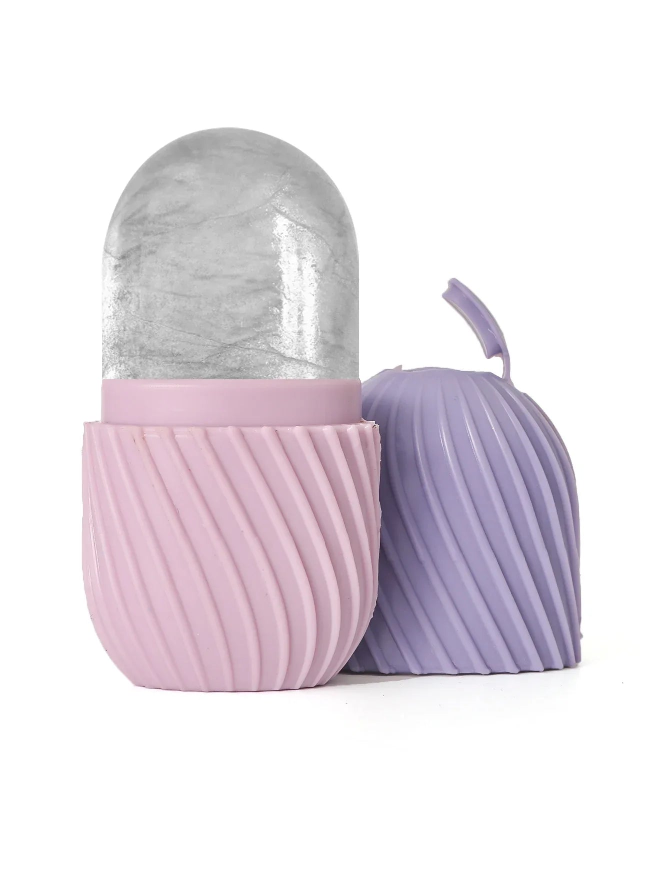 Ice Face Roller Beauty Massage Silicone Mold for Eye Puffiness & Pore Reduction