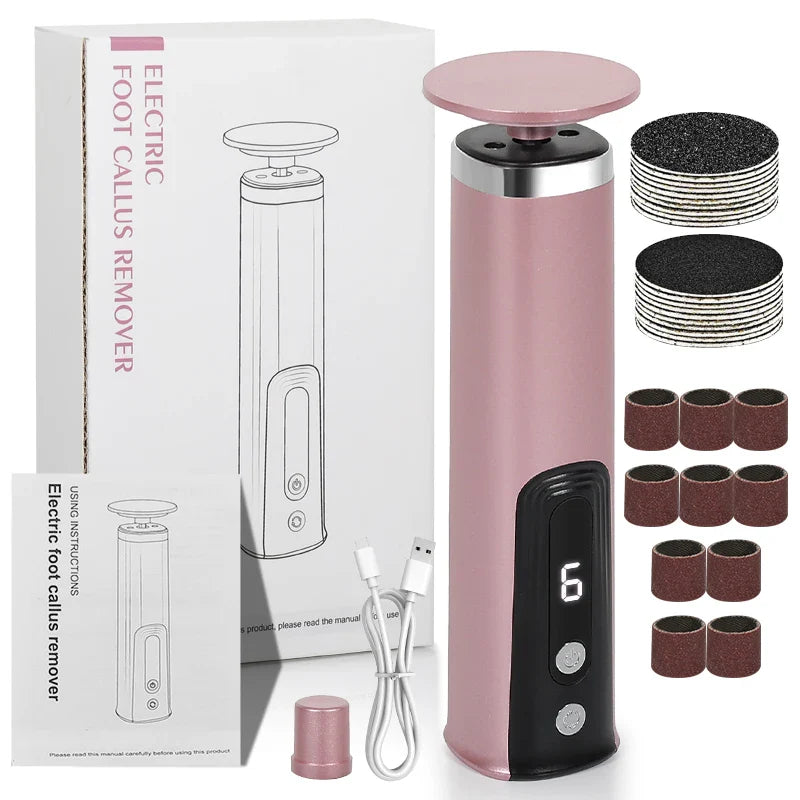 2-in-1 Electric Foot and Hand Care Tool - Polish, Smooth & Shine