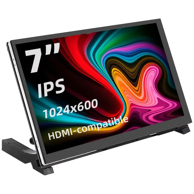 7 Inch Portable IPS LCD Touch Screen Monitor for Raspberry Pi & PC