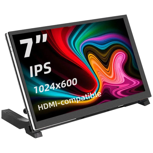 7 Inch Portable IPS LCD Touch Screen Monitor for Raspberry Pi & PC