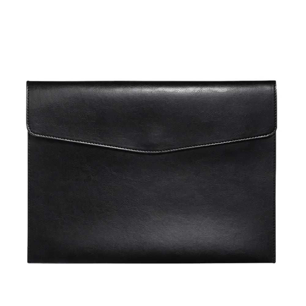 A4 A6 Leather Document Bag - Stylish & Durable Office Briefcase